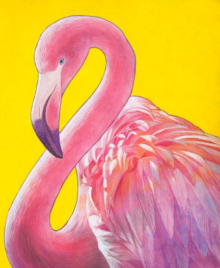 フラミンゴ|a160|【ギャラリー笑夢】新築祝い,開店祝い,贈答品,記念品