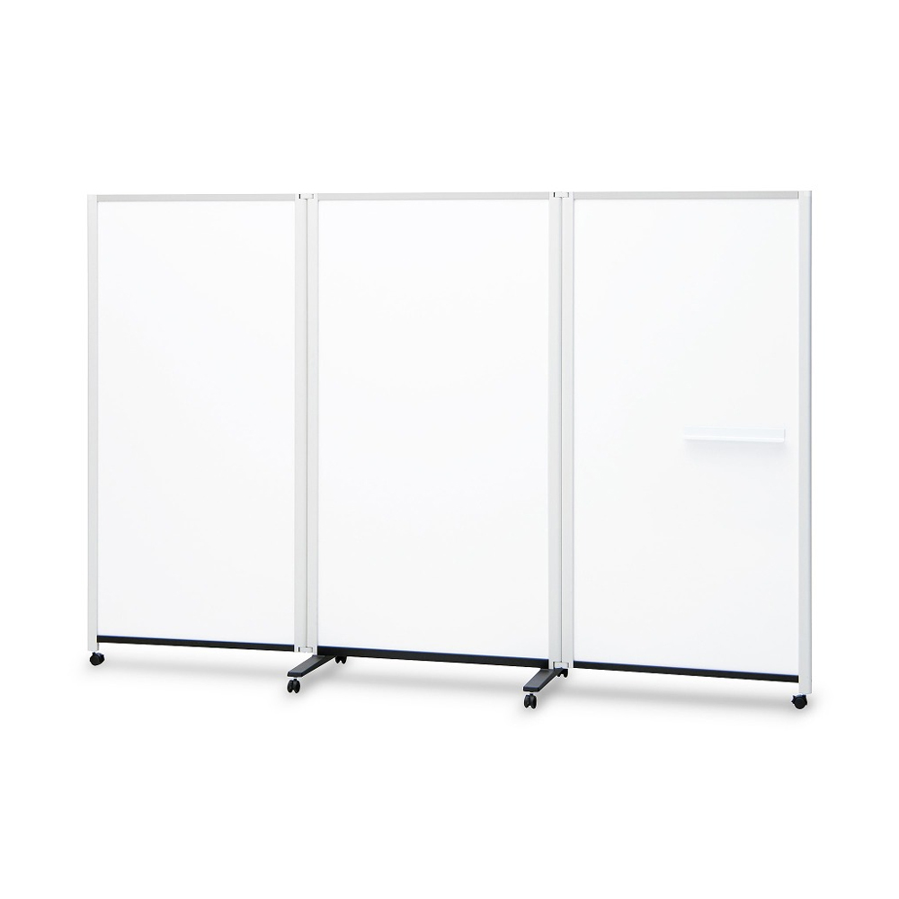 飛沫防止】パーティションホワイトボード 両面 高さ180cm 連結タイプ