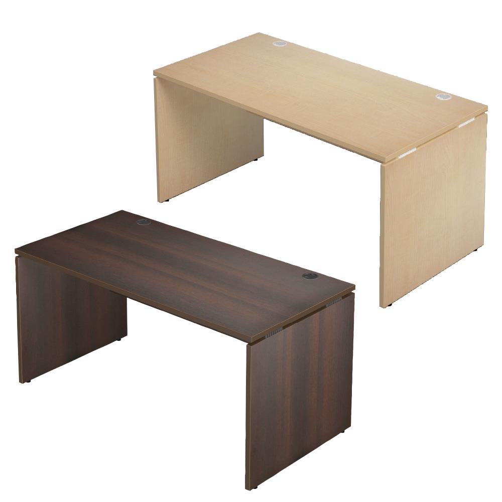 AFデスク 木目 幅160cm 奥行70cm ( オフィスデスク パソコンデスク