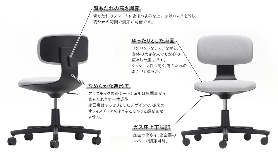 Vitra Rookieチェア ( ヴィトラ ルーキー オフィスチェア ワークチェア