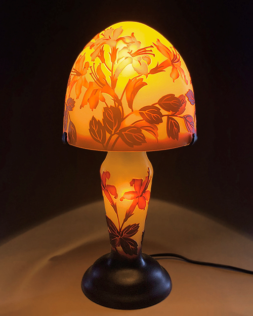 galle ガレ風ランプ彫刻工房