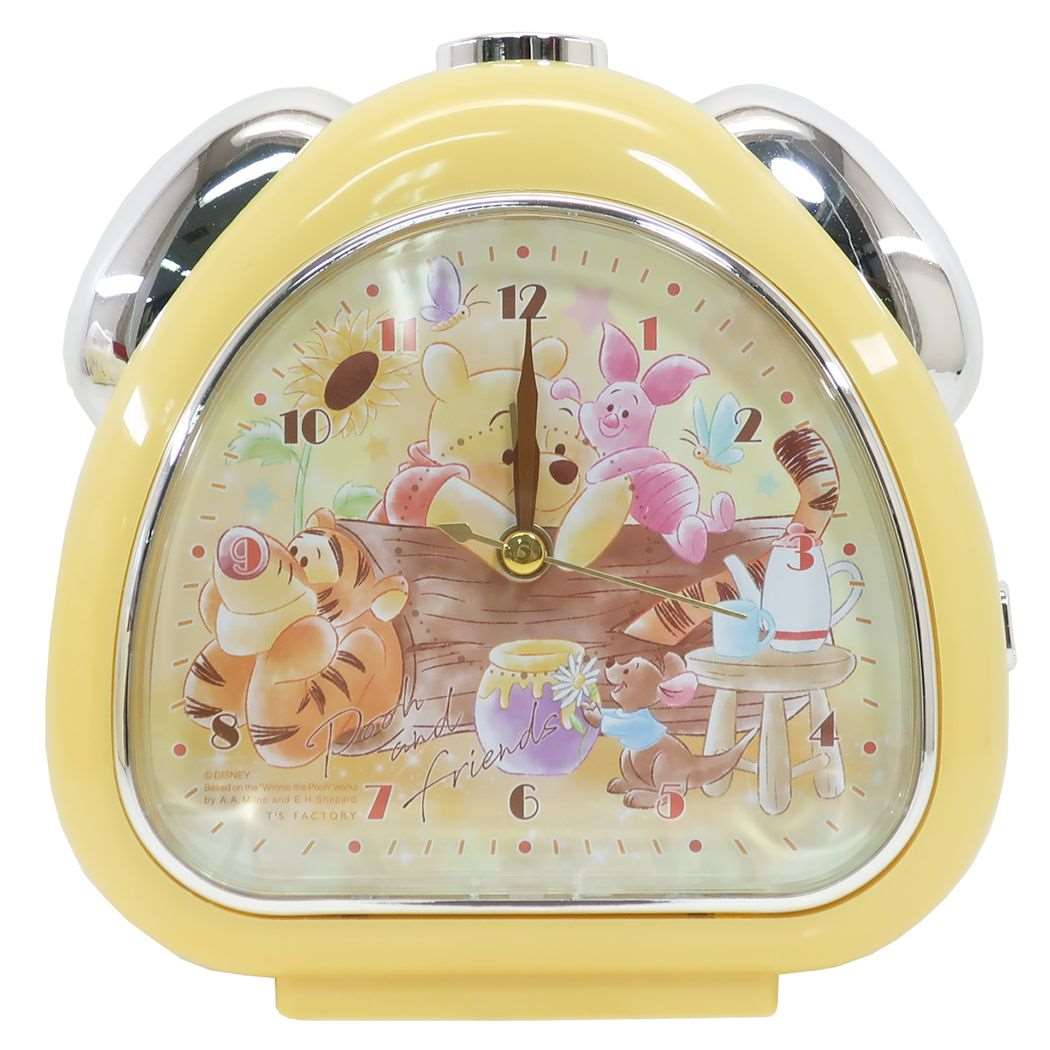 Qoo10] ディズニー くまのプーさん 目覚まし時計 おむすび : 家具