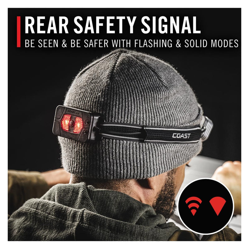 Coast RL15R Rechargeable Headlamp RL15R 31064 | Gemplers