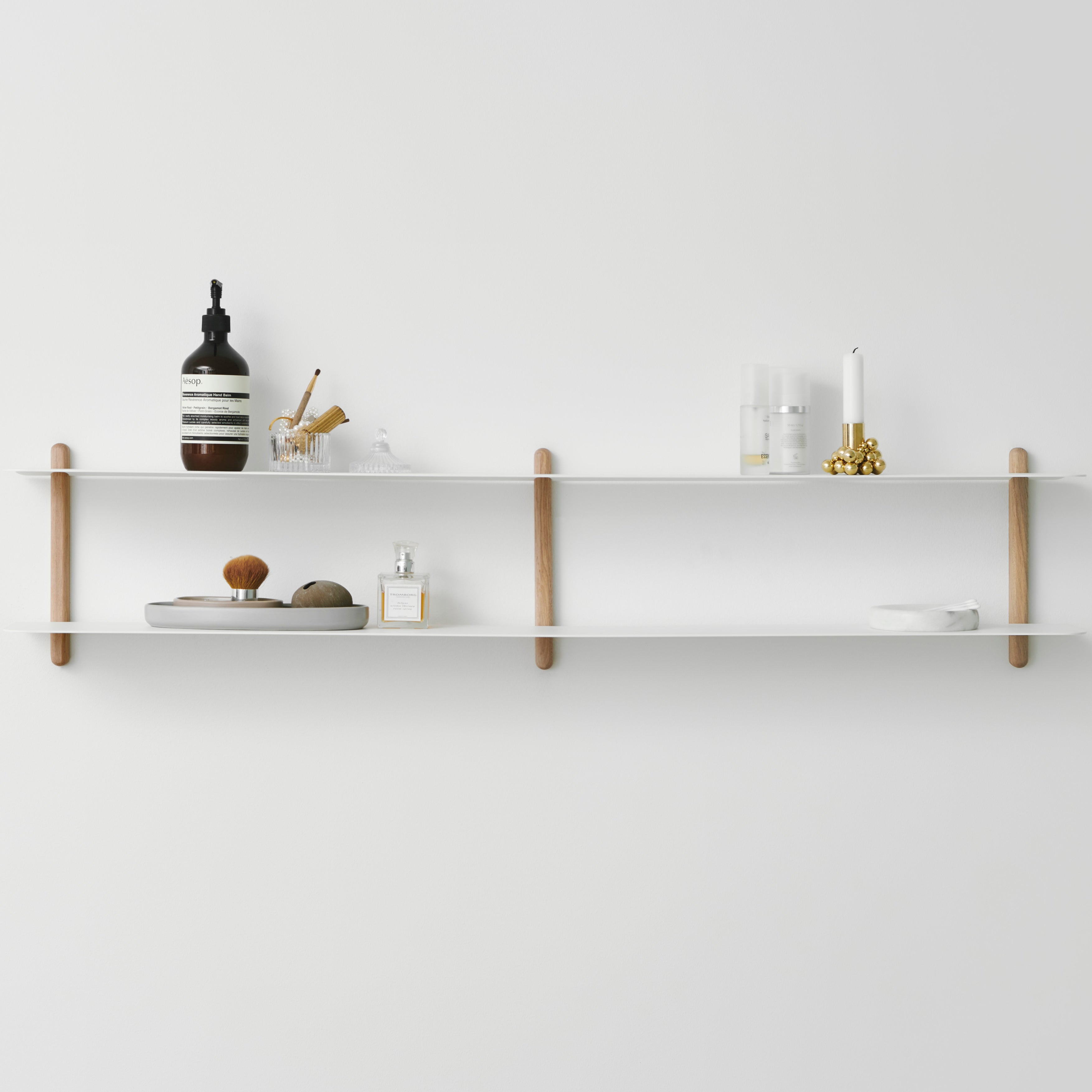 Nivo shelf C light oak/ white – Gejst Design