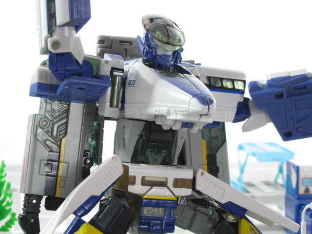 3体合体公安官 JRX トランスフォーマー カーロボット レビュー