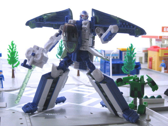 3体合体公安官 JRX トランスフォーマー カーロボット レビュー