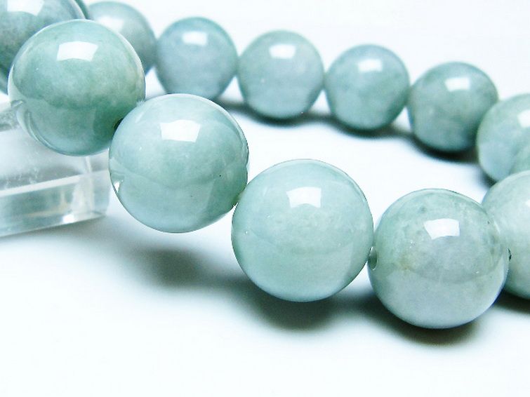 パワーストーン 天然石 糸魚川翡翠ブレスレット 18mm [T51-16237]