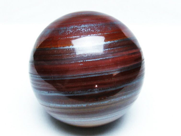 1.5Kgパワーストーン 天然石 アイアンタイガーアイ丸玉 96mm [T671-6076]