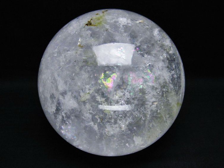 2.2Kgヒマラヤガーデンクォーツ（庭園水晶）丸玉119mm[T718-3004]