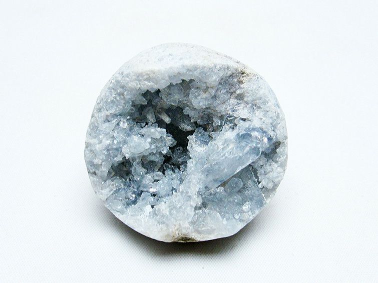 パワーストーン 天然石 セレスタイト天青石原石[T756-5711]