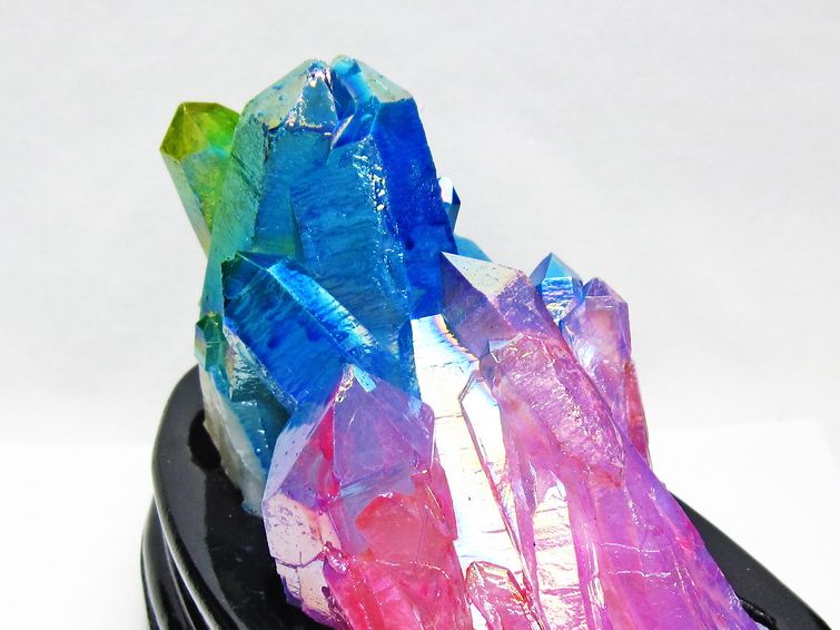 パワーストーン 天然石 オーラ水晶 オーラクリスタル クラスター