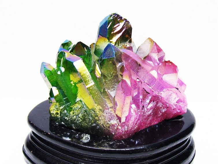 パワーストーン 天然石 オーラ水晶 オーラクリスタル クラスター