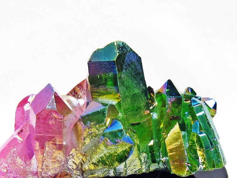 パワーストーン 天然石 オーラ水晶 オーラクリスタル クラスター