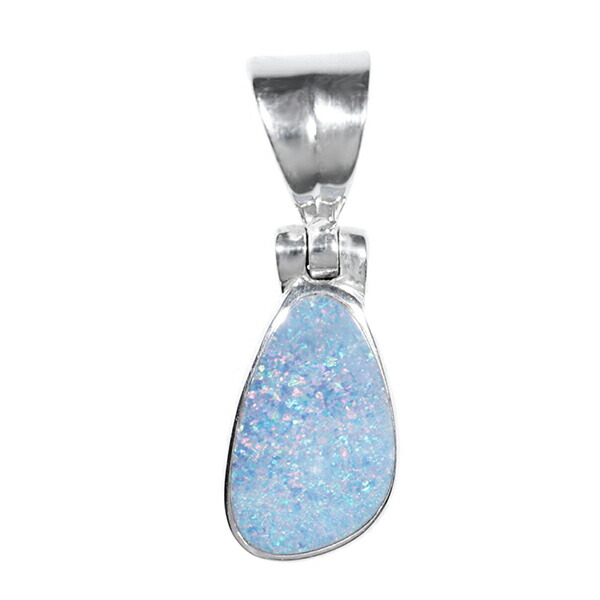 ボルダーオパール シルバー ペンダントトップ 誕生石 10月 天然石
