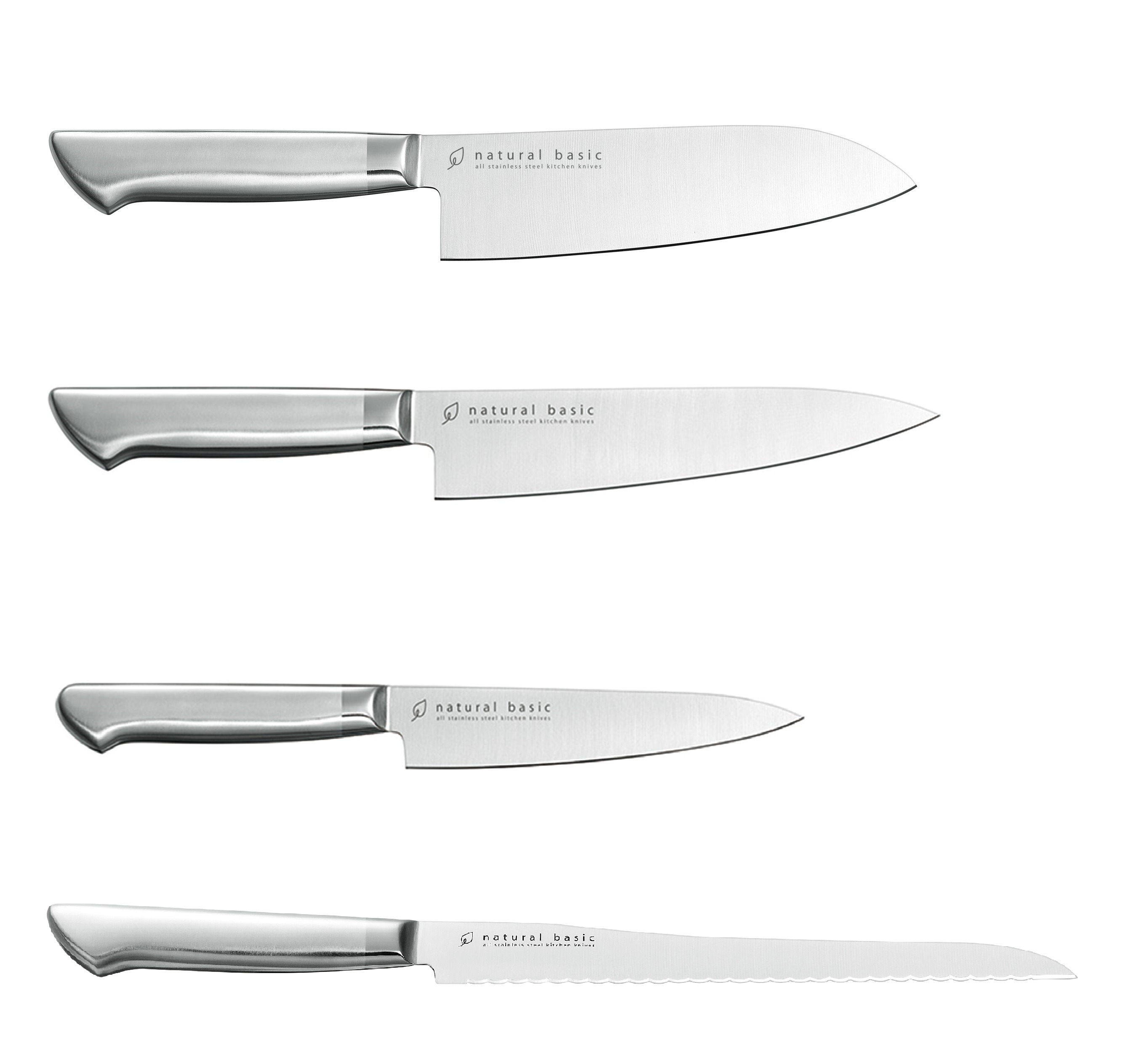 オールステンレス包丁4点セット | Giftpad egift