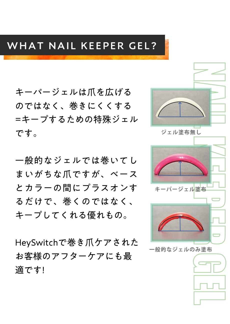 HeySwitch ネイルキーパージェル | HeySwitch | ネイル用品・ネイル商