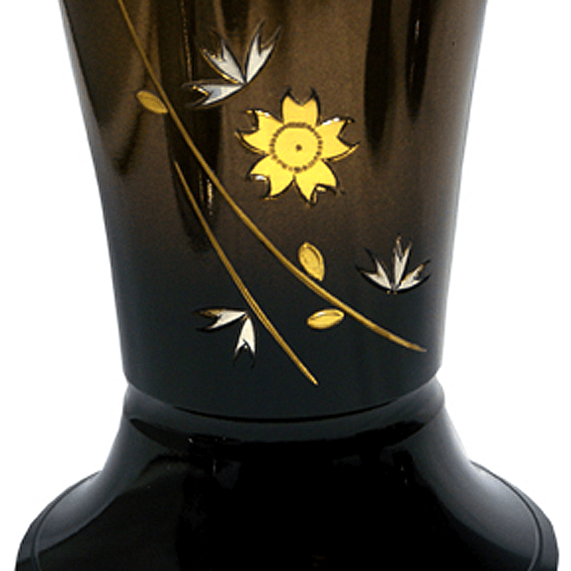 創価学会仏壇仏具【華型仏具7点セット（コハクボカシ）】赤澤朝陽