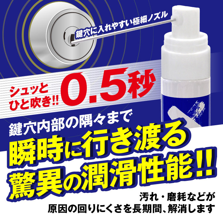 AZ 鍵穴潤滑 ドライルブスプレー 15ml DKL-001 初回限定価格