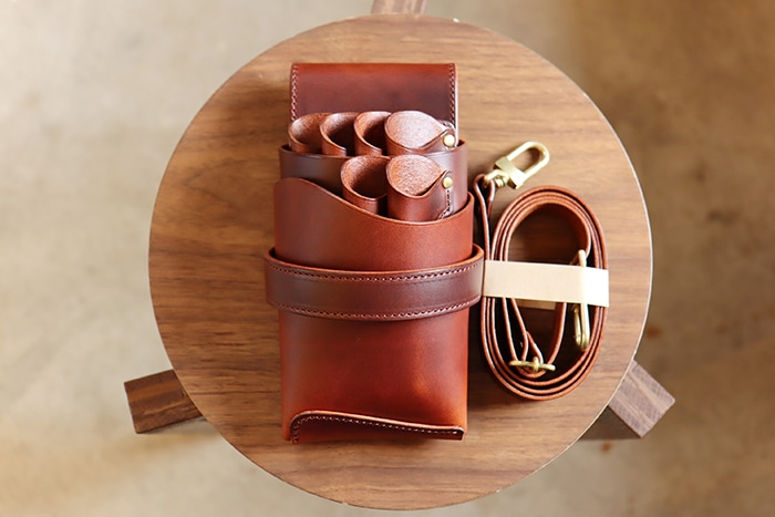 シザーケース本革6丁用 -swell s- |シザーケース専門店｜美容師向け本