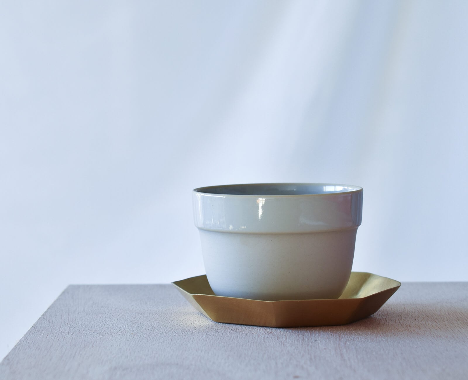 八角形のブラスプレート / fog linen work｜ CATAWARA（カタワラ）