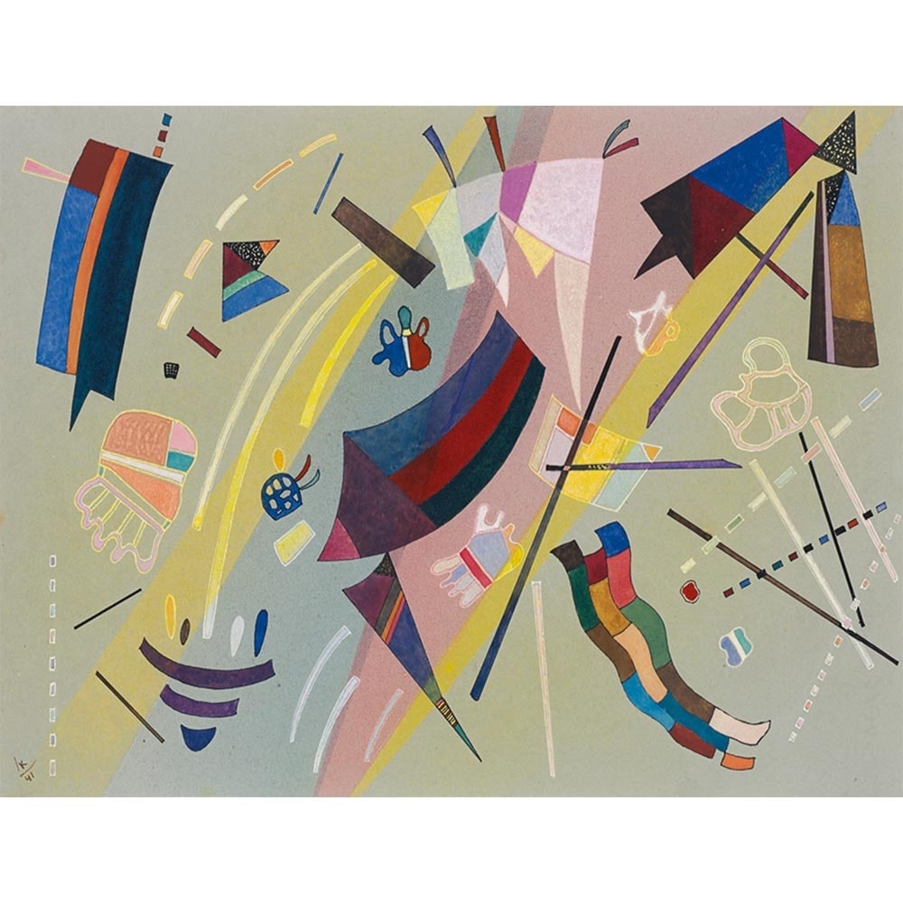 無題 【6号】 ワシリー・カンディンスキー 【 額縁が選べる 額入り