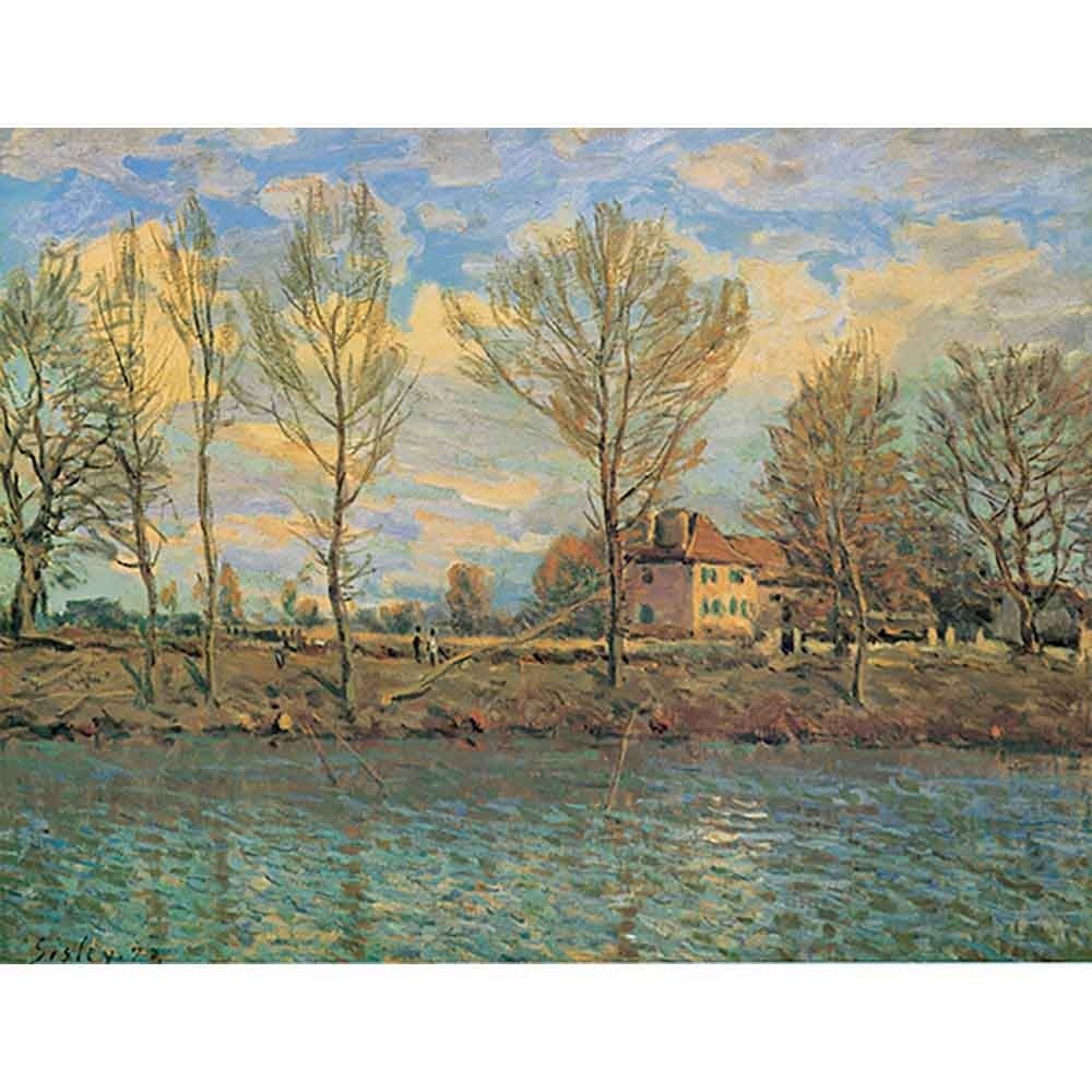 グランザット島 【6号】 アルフレッド・シスレー 【 額縁が選べる 額