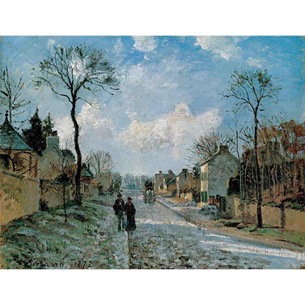 ルブシエンヌの道 【10号】 カミーユ・ピサロ 【 額縁が選べる 額入り