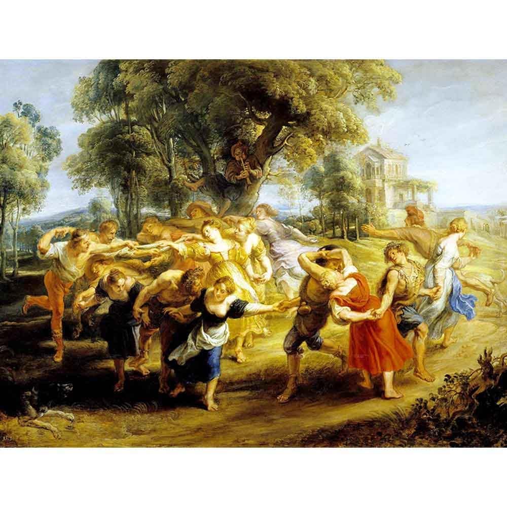 村人の踊り 【8号】 ピーテル・パウル・ルーベンス 【 額縁が選べる 額