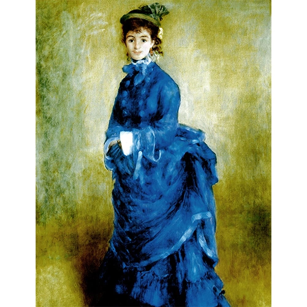 青衣の女 （ パリジエンヌ ） 【6号】 ピエール＝オーギュスト