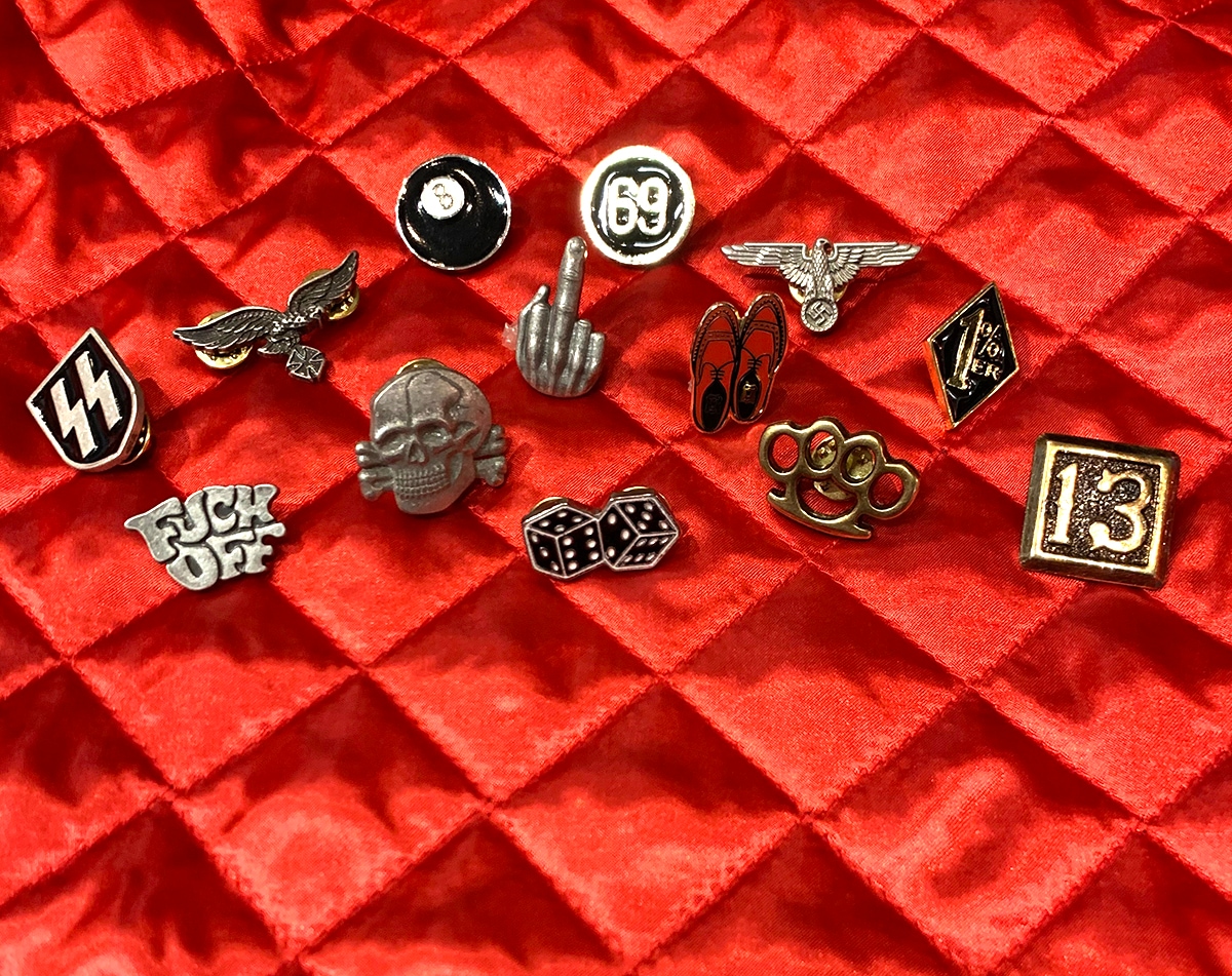 NEW!!!【666 ORIGINAL】バイカーピンバッジ（PINS）が入荷しました！！