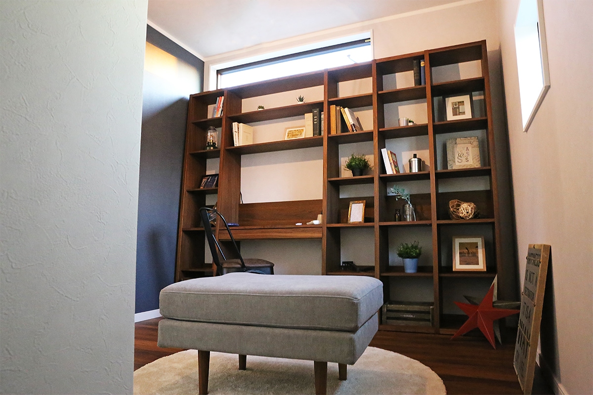 LEO SOFA オットマン ライトブルー オーク脚/ウォルナット脚