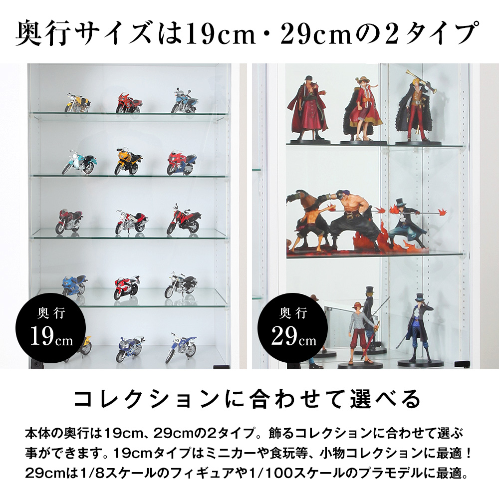 コレクションラック レギュラー ハイタイプ 幅55cm×奥行29cm