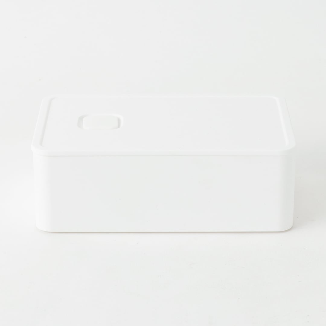 tower】バルブ付き密閉バターケース ホワイト｜キッチン用品,保存容器