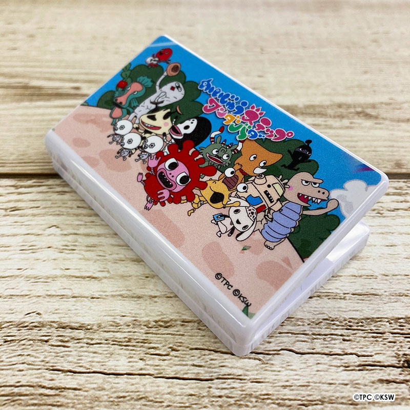 プリントをたくさんはさめるマグネットクリップ ハーフ【かいじゅう