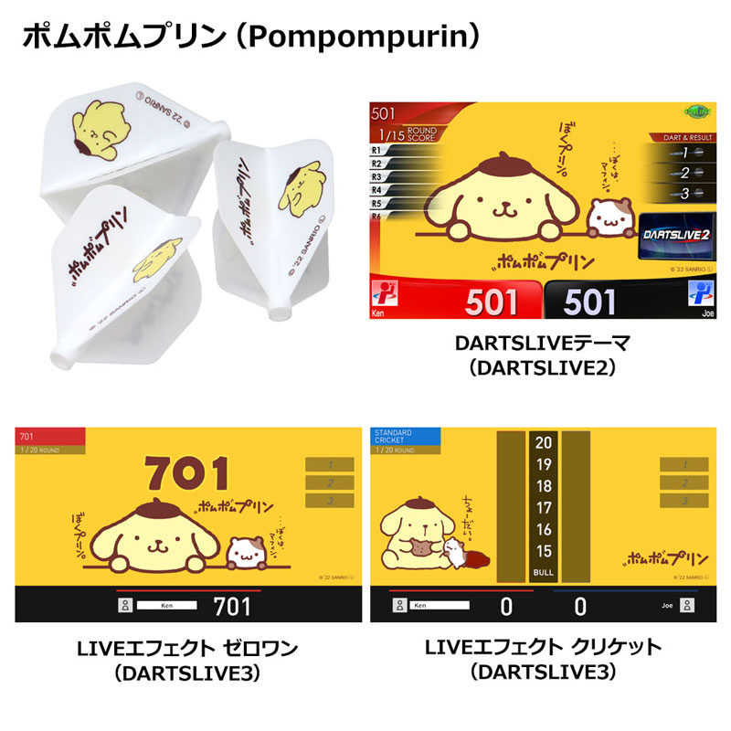 フィットフライト サンリオ 2022 ポムポムプリン Fit Flight Sanrio