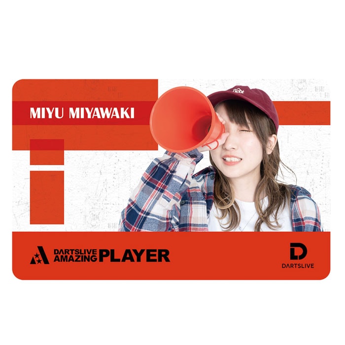 ダーツライブ プレイヤー グッズ 第三弾 宮脇実由 DARTSLIVE PLAYER