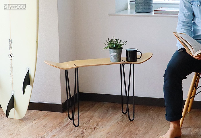 OSC SKATEBOARD EQUIPMENT スチールレッグ+ブランクデッキ | 家具