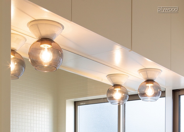 ハモサ ピッコラ シーリングランプ ガラスシェード HERMOSA PICCOLA