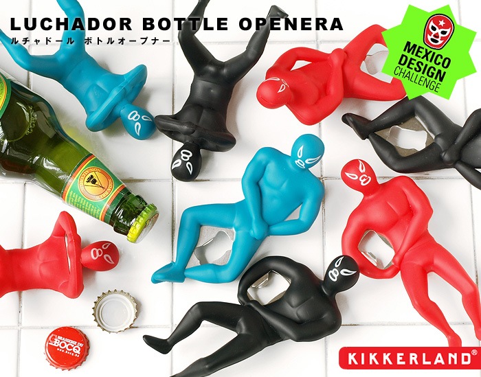 Luchador Bottle Openers ルチャドール ボトルオープナー | 新着