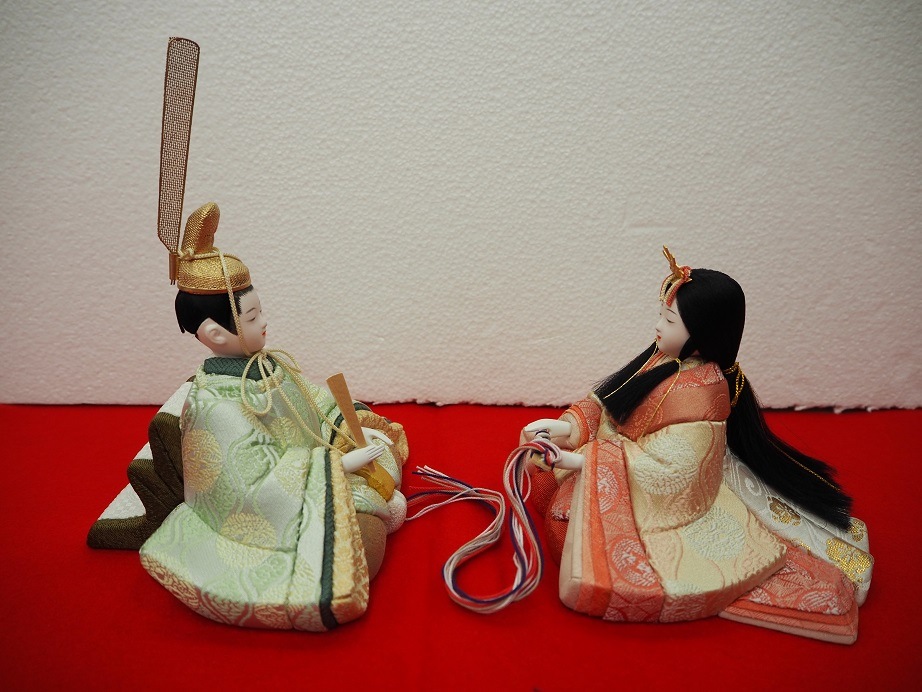 創業明治11年の人形専門店。寿月すみたやの雛人形。木村一秀作 木目込