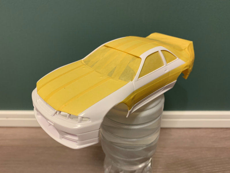 MINI-Z(ミニッツ)走行日誌 GT-Rニスモ(R33)のボディを作る