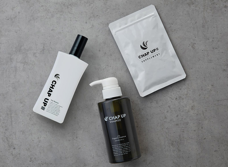 チャップアップ楽天市場店｜薄毛や体臭などに悩む人のために、ヘアケア