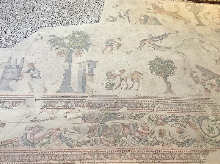 東ローマ帝国の宮殿跡地のモザイク画が美しい！イスタンブール「大宮殿