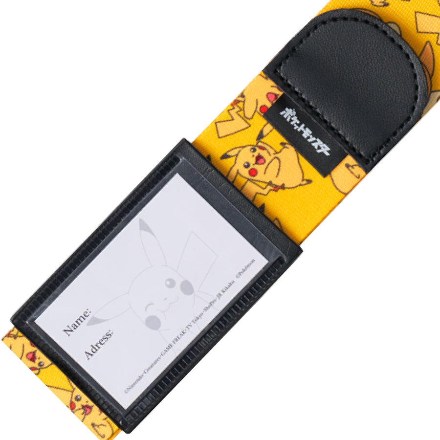 ポケモン スーツケースベルト｜ピカチュウ | トラベルグッズgowell