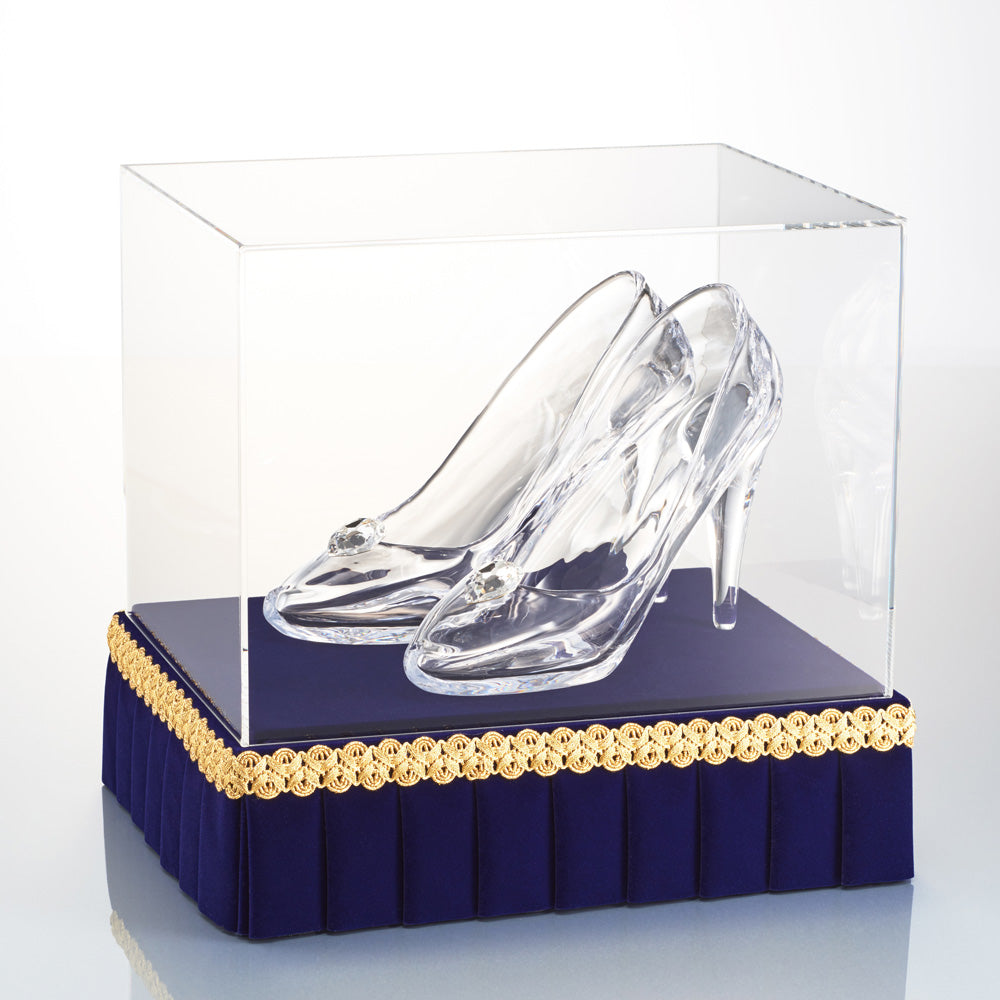 履けるガラスの靴・ハート付き（両足） – 履けるガラスの靴エマ