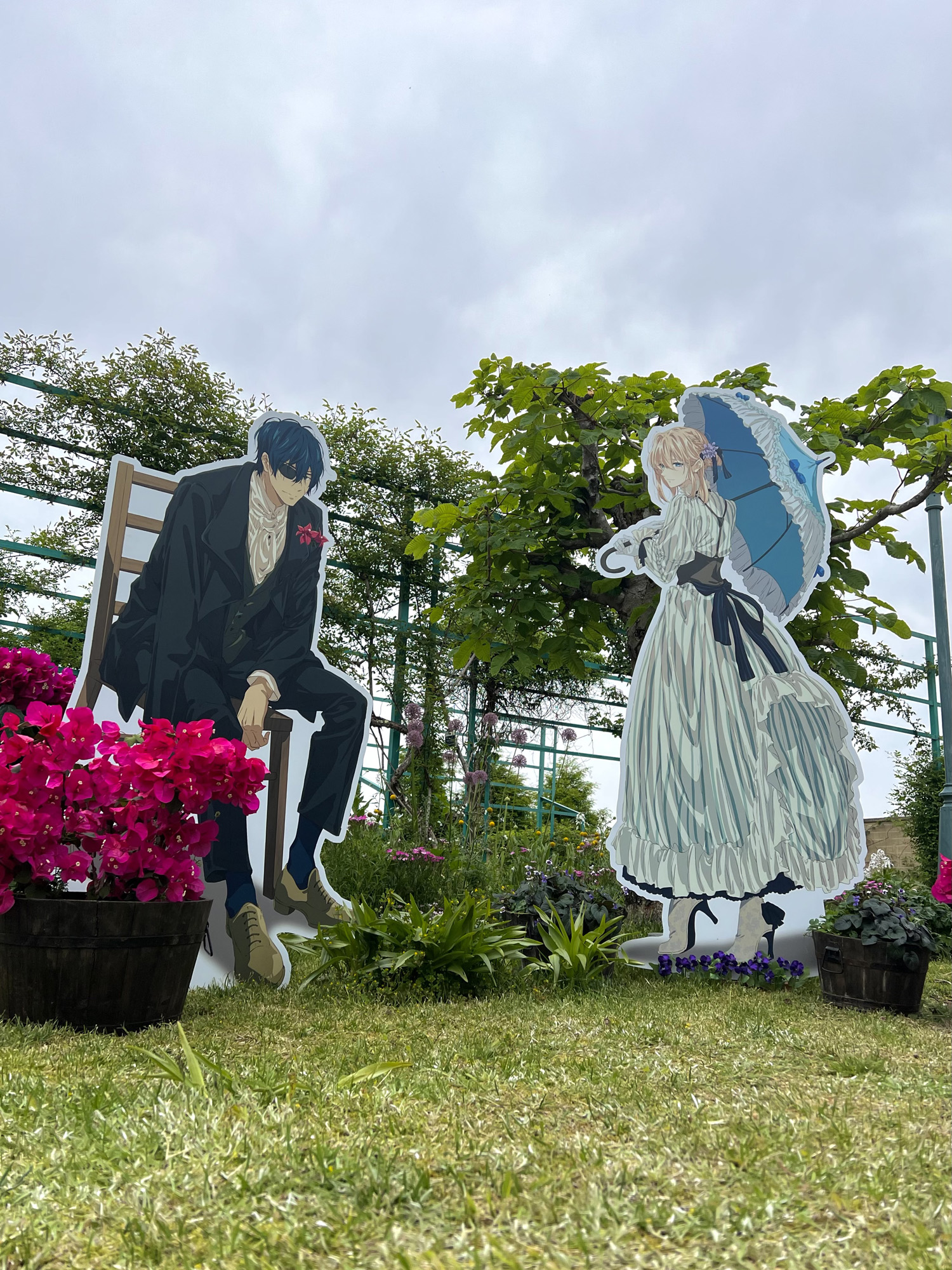 ヴァイオレット・エヴァーガーデン」×「ガーデンミュージアム比叡