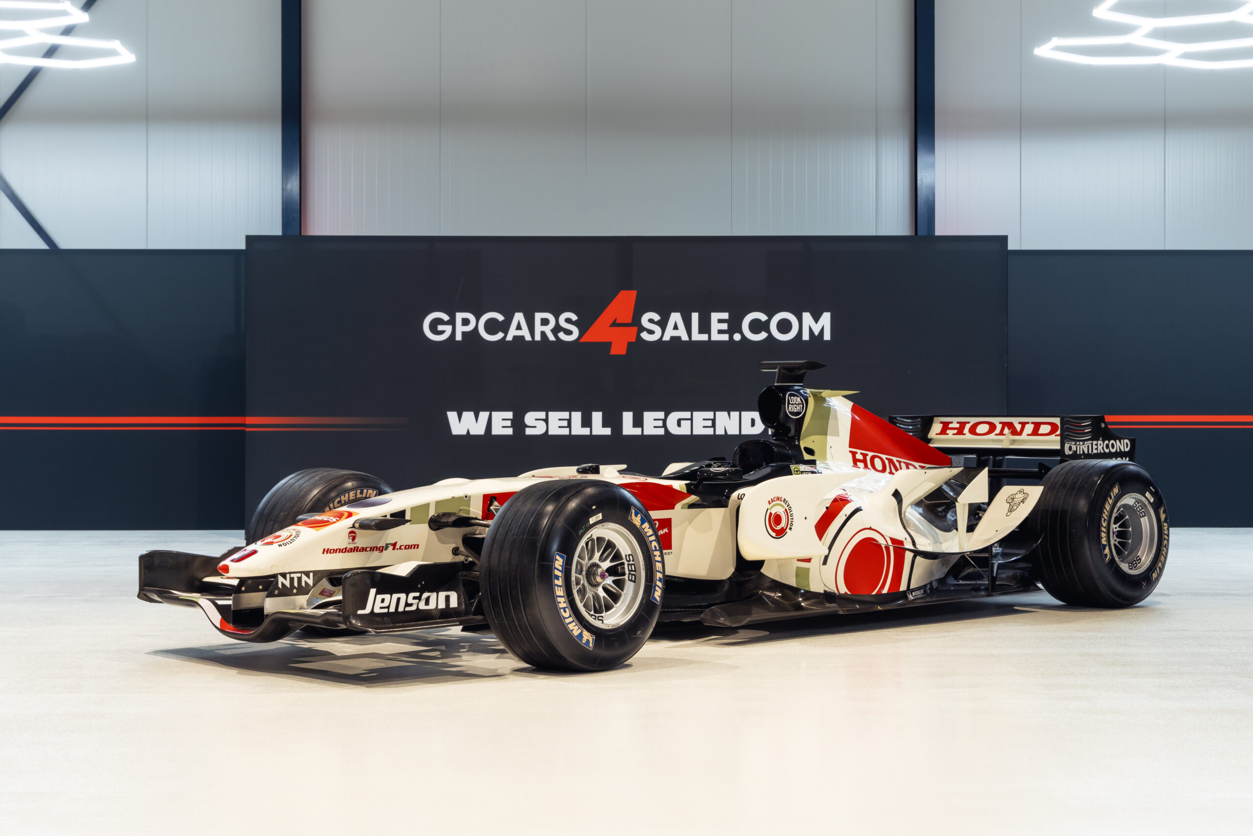F1 BAR/Honda RA 106/4 rolling chassis Jenson Button - GPCars4Sale.com