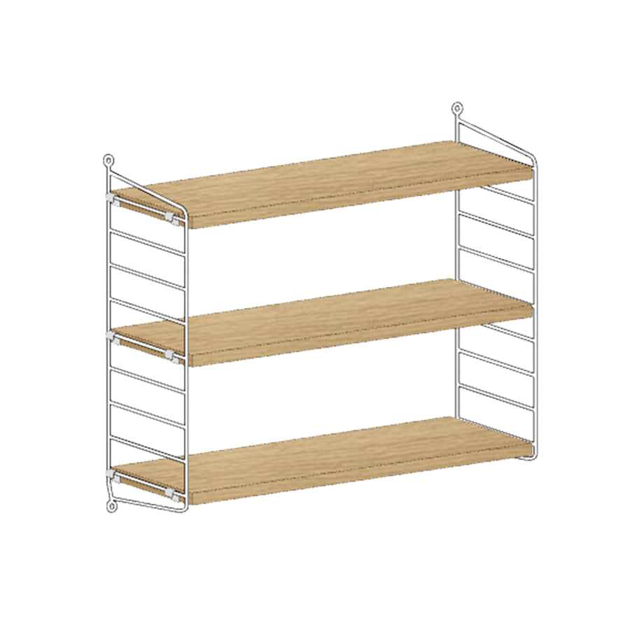 日本代理店】String スウェーデン製 Basic 58×20 | 北欧家具 北欧