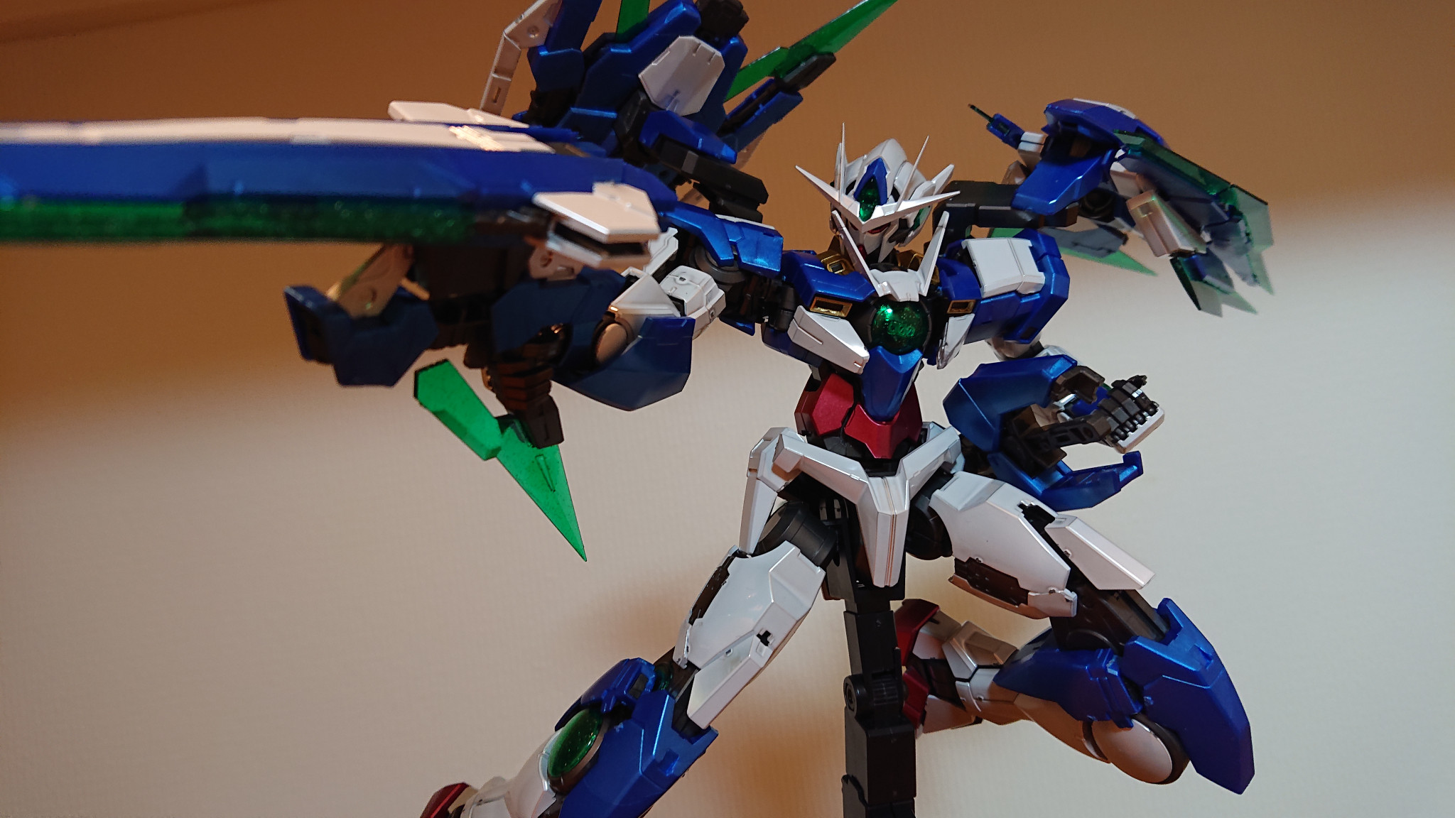 MG ダブルオークアンタ フルセイバー スペシャルコーティングver｜刺身