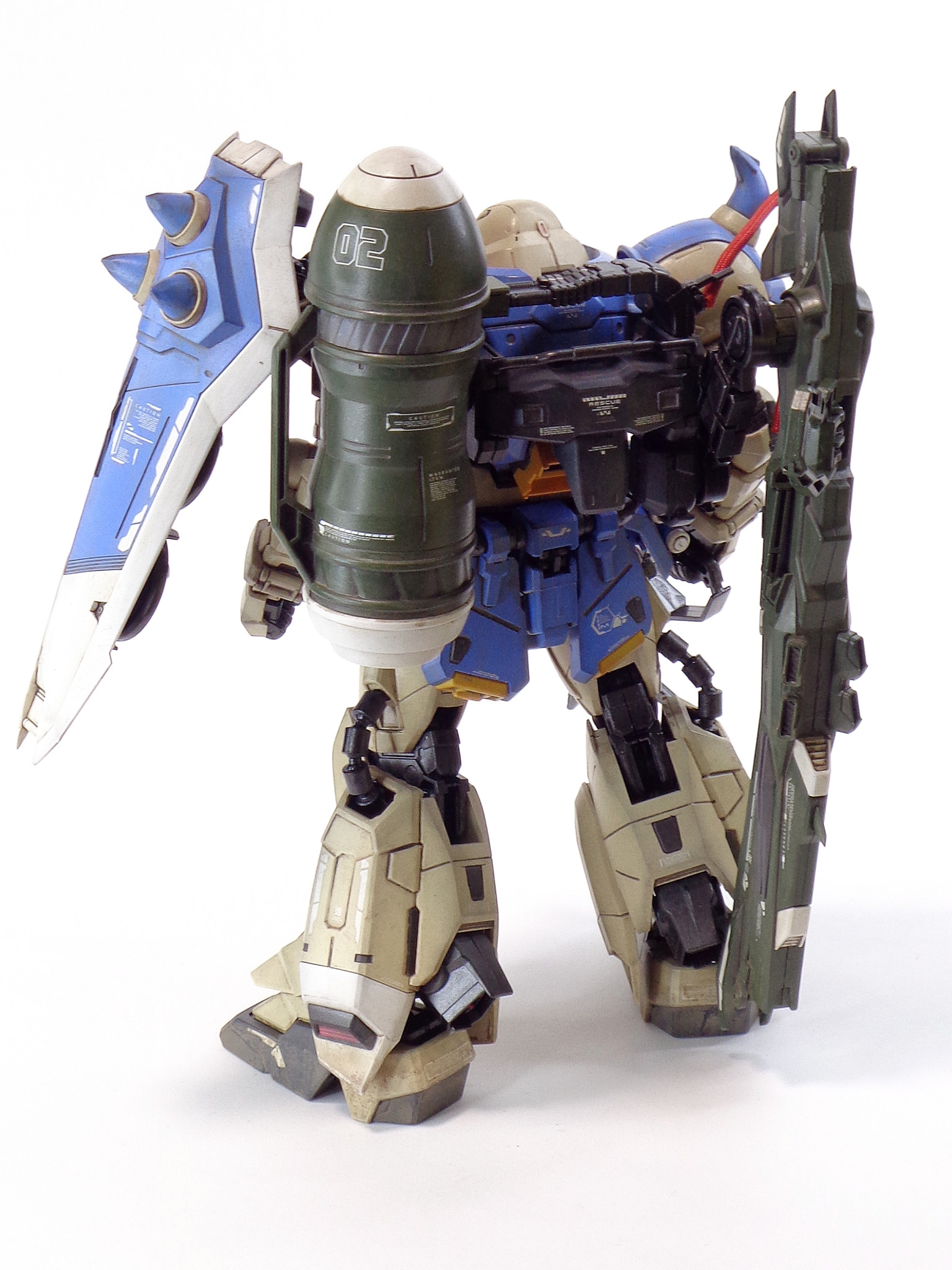 MG 俺専用ガナーザクウォーリア｜Accel_Hazakuraさんのガンプラ作品